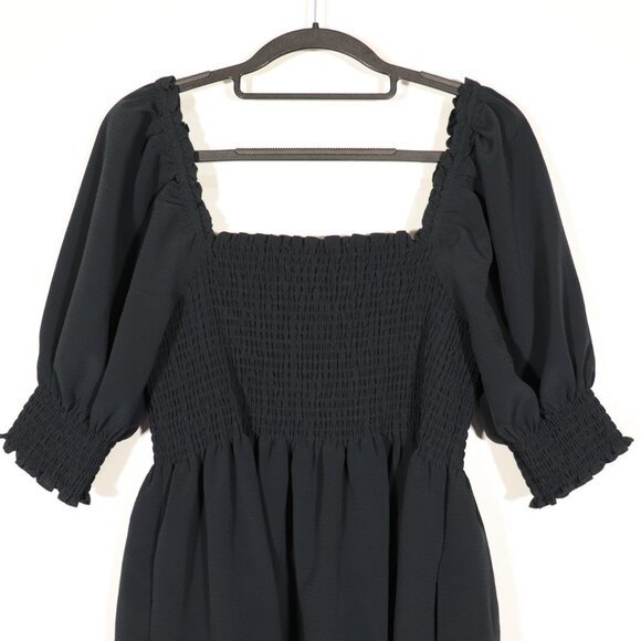 NWOT Hill House Athena Nap Dress in Black Crepe Size Large - Picture 8 of 12